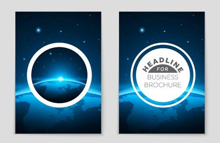 Abstract vector layout background set. For art template design, list, front page, mockup brochure theme style, banner, idea, cover, booklet, print, flyer, book, blank, card, ad, sign, sheet,, a4.のイラスト素材