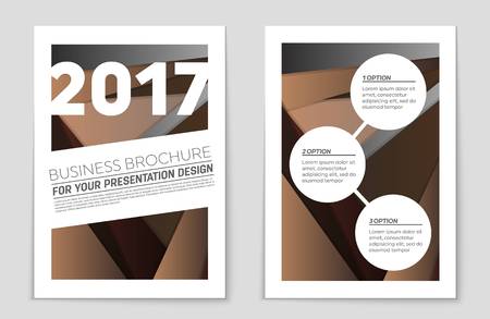 Abstract vector layout background set. For art template design, list, front page, mockup brochure theme style, banner, idea, cover, booklet, print, flyer, book, blank, card, ad, sign, sheet,, a4.のイラスト素材