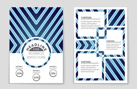 Abstract layout background set. For art template design, list, front page, mockup brochure theme style, banner, idea, cover, booklet, print, flyer, book, blank, card, ad, sign, sheet, a4.のイラスト素材
