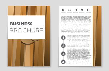 Abstract vector layout background set.のイラスト素材