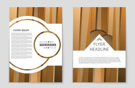 Abstract vector layout background set.のイラスト素材