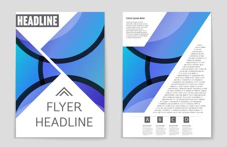 Abstract vector layout background set. For art template design, list, front page, mockup brochure theme style, banner, idea, cover, booklet, print, flyer, book, blank, card, ad, sign, sheet,, a4.のイラスト素材