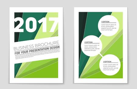 Abstract vector layout background set. For art template design, list, front page, mockup brochure theme style, banner, idea, cover, booklet, print, book, blank, card, ad, sign, sheet,, a4.のイラスト素材