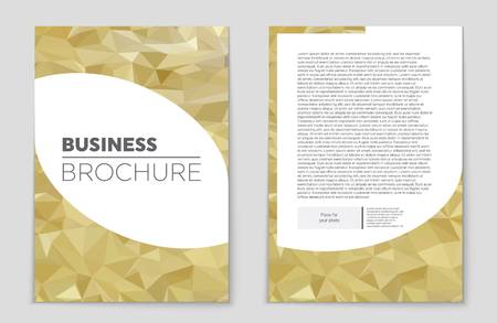 Abstract vector layout background set. For art template design, list, front page, mockup brochure theme style, banner, idea, cover, booklet, print, flyer, book, blank, card, ad, sign, sheet,, a4.のイラスト素材