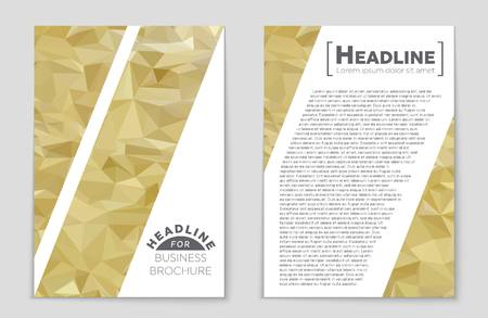 Abstract vector layout background set. For art template design, list, front page, mockup brochure theme style, banner, idea, cover, booklet, print, flyer, book, blank, card, ad, sign, sheet,, a4.のイラスト素材