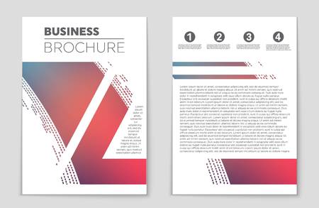 Abstract vector layout background set. For art template design, list, front page, mockup brochure theme style, banner, idea, cover, booklet, print, flyer, book, blank, card, ad, sign, sheet,, a4.のイラスト素材