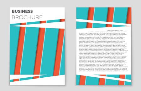 Abstract vector layout background set. For art template design, list, front page, mockup brochure theme style, banner, idea, cover, booklet, print, flyer, book, blank, card, ad, sign, sheet,, a4.のイラスト素材