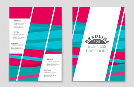 Abstract vector layout background set. For art template design, list, front page, mockup brochure theme style, banner, idea, cover, booklet, print, flyer, book, blank, card, ad, sign, sheet,, a4.のイラスト素材