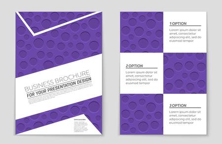 Abstract vector layout set. For art template design, list, front page, mockup brochure theme style, banner idea.のイラスト素材