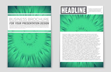 Abstract vector layout set. For art template design, list, front page, mockup brochure theme style, banner ideaのイラスト素材