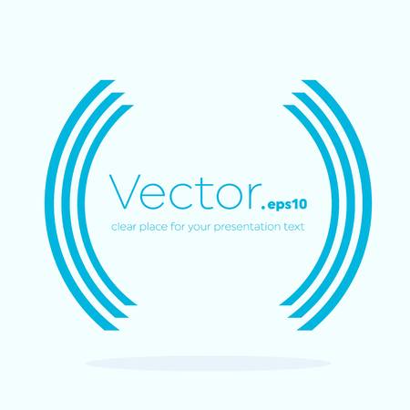 Abstract concept vector empty speech square quote text bubble. For web and mobile app isolated on background, illustration template design, creative presentation, business infographic social media.のイラスト素材