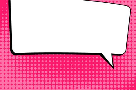 Abstract creative concept vector comic pop art style blank, layout template with clouds beams and isolated dots background. For sale banner, empty speech bubble set, illustration halftone book design.のイラスト素材