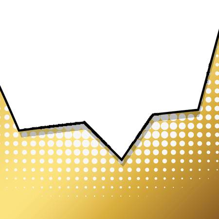 Abstract creative concept vector comic pop art style blank, layout template with clouds beams and isolated dots background. For sale banner, empty speech bubble set, illustration halftone book design.のイラスト素材