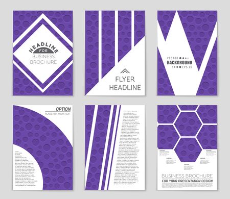 Abstract vector layout background set. For art template design, list, front page, mockup brochure theme style, banner, idea, cover, booklet, print, flyer, book, blank, card, ad, sign, sheet,, a4のイラスト素材
