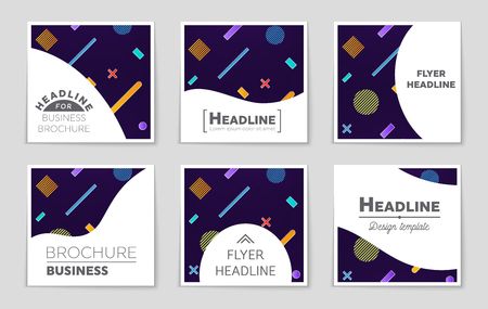 Abstract set. For art template design, list, front page, mockup brochure theme style, banner, idea,...