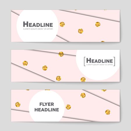 Abstract vector layout background set. For art template design, list, front page, mockup brochure theme style, banner, idea, cover, booklet, print, flyer, book, blank, card, ad, sign, sheet,, a4.のイラスト素材