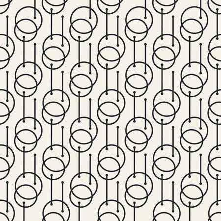 Abstract concept vector monochrome geometric pattern. Black and white minimal background. Creative...