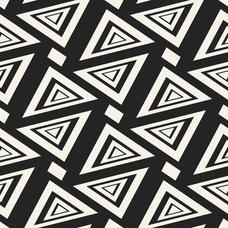 Abstract concept vector monochrome geometric pattern. Black and white minimal background. Creative...