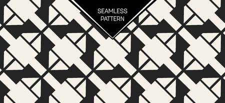 Abstract concept vector monochrome geometric pattern. Black and white minimal background. Creative...