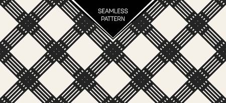 Abstract concept vector monochrome geometric pattern. Black and white minimal background. Creative...