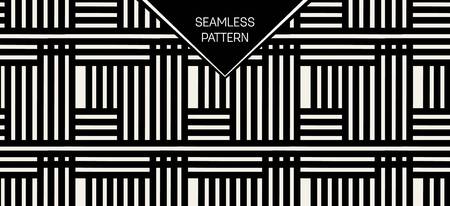 Abstract concept vector monochrome geometric pattern. Black and white minimal background. Creative...