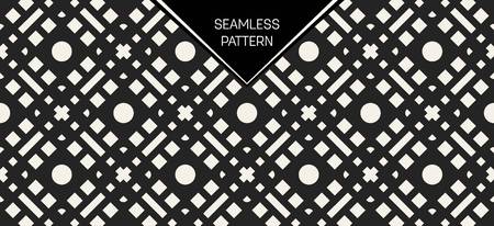 Abstract concept vector monochrome geometric pattern. Black and white minimal background. Creative...