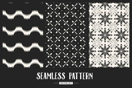 Abstract concept monochrome geometric pattern.のイラスト素材