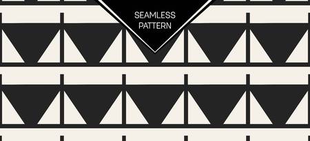 Abstract concept monochrome geometric pattern.のイラスト素材