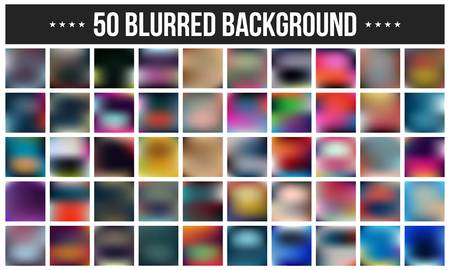 Abstract creative concept multicolored blurred pattern.