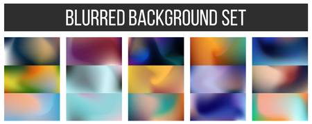 Abstract creative concept multicolored blurred pattern.のイラスト素材