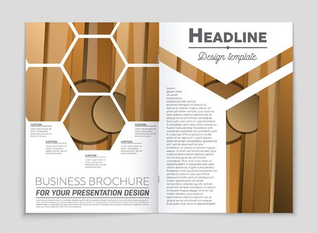 Abstract vector layout background set. For art template design, list, front page, mockup brochure theme style, banner, idea, cover, booklet, print, flyer, book, blank, card, ad, sign, sheet,, a4.のイラスト素材