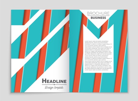 Abstract vector layout background set. For art template design, list, front page, mockup brochure theme style, banner, idea, cover, booklet, print, flyer, book, blank, card, ad, sign, sheet, a4.のイラスト素材