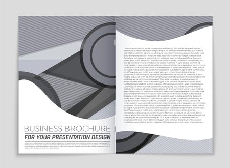 Abstract vector layout background set. For art template design, list, front page, mockup brochure theme style, banner, idea, cover, booklet, print, flyer, book, blank, card, ad, sign, sheet,, a4.のイラスト素材