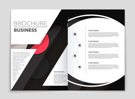 Abstract vector layout background set. For art template design, list, front page, mockup brochure theme style, banner, idea, cover, booklet, print, flyer, book, blank, card, ad, sign, sheet,, a4.のイラスト素材