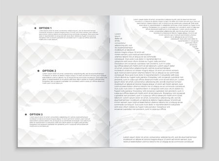 Abstract vector layout background set. For art template design, list, front page, mockup brochure theme style, banner, idea, cover, booklet, print, flyer, book, blank, card, ad, sign, sheet, a4のイラスト素材