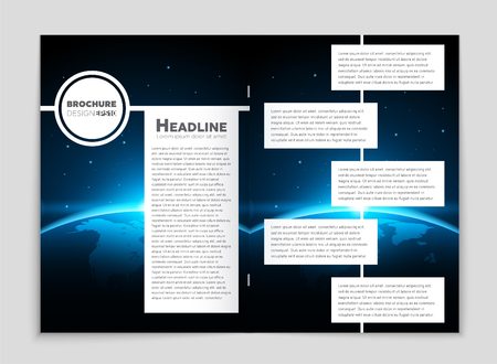 Abstract vector layout background set. For art template design, list, front page, mockup brochure theme style, banner, idea, cover, booklet, print, flyer, book, blank, card, ad, sign, sheet, a4のイラスト素材