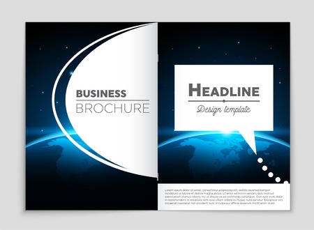 Abstract vector layout background set. For art template design, list, front page, mockup brochure theme style, banner, idea, cover, booklet, print, flyer, book, blank, card, ad, sign, sheet, a4のイラスト素材