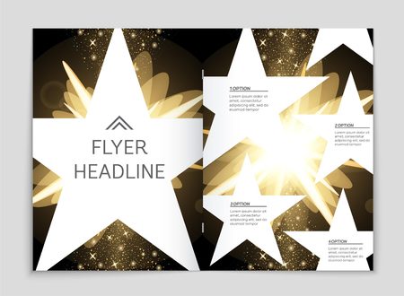 Abstract vector layout background set. For art template design, list, front page, mockup brochure theme style, banner, idea, cover, booklet, print, flyer, book, blank, card, ad, sign, sheet, a4のイラスト素材