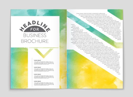 Abstract vector layout background set. For art template design, list, front page, mockup brochure theme style, banner, idea, cover, booklet, print, flyer, book, blank, card, ad, sign, sheet, a4.のイラスト素材