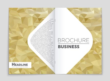 Abstract vector layout background set. For art template design, list, front page, mockup brochure theme style, banner, idea, cover, booklet, print, flyer, book, blank, card, ad, sign, sheet, a4のイラスト素材