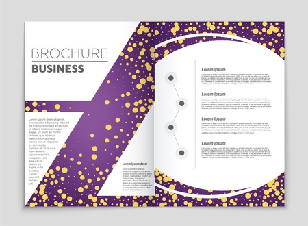 Abstract vector layout background set. For art template design, list, front page, mockup brochure theme style, banner, idea, cover, booklet, print, flyer, book, blank, card, ad, sign, sheet, a4.のイラスト素材