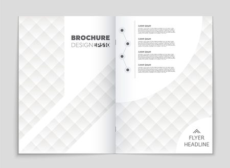 Abstract vector layout background set. For art template design, list, front page, mockup brochure theme style, banner, idea, cover, booklet, print, flyer, book, blank, card, ad, sign, sheet, a4のイラスト素材