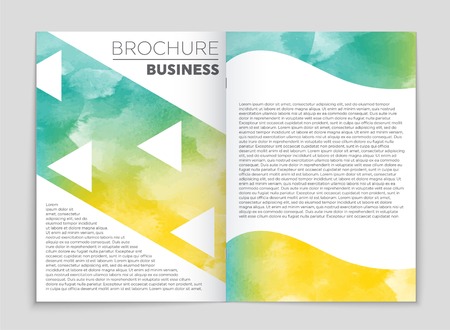 Abstract vector layout background set. For art template design, list, front page, mockup brochure theme style, banner, idea, cover, booklet, print, flyer, book, blank, card, ad, sign, sheet, a4.のイラスト素材