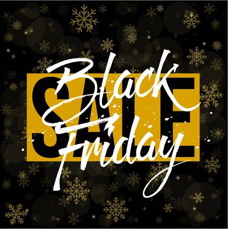 Abstract Black Friday vector illustration.のイラスト素材