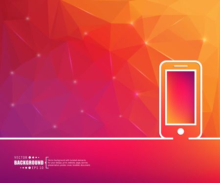 Abstract Creative Concept Vector Line Draw Background For Web