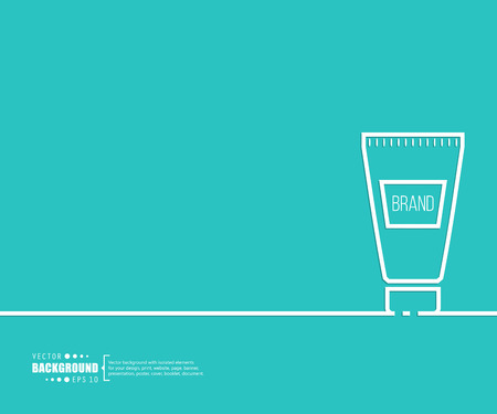 Abstract creative concept vector line draw background for web, mobile app, illustration template design, business infographic, page, brochure, banner, presentation, poster, cover, booklet, documentのイラスト素材