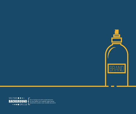 Abstract creative concept vector line draw background for web, mobile app, illustration template design, business infographic, page, brochure, banner, presentation, poster, cover booklet documentのイラスト素材