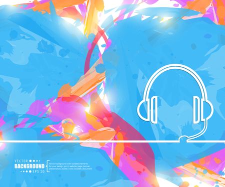Abstract creative concept vector line draw background for web, mobile app, illustration template design, business infographic, page, brochure, banner, presentation, poster, cover booklet documentのイラスト素材
