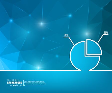 Abstract creative concept vector line draw background for web, mobile app, illustration template design, business infographic, page, brochure, banner, presentation, poster, cover booklet documentのイラスト素材