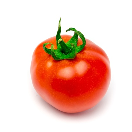  Tomato on white backgroundの写真素材